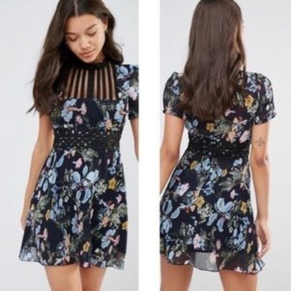 Foxiedox Floral Lace Dress